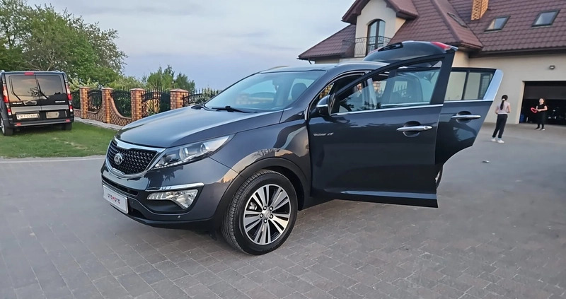 Kia Sportage cena 51900 przebieg: 205000, rok produkcji 2016 z Dobra małe 254